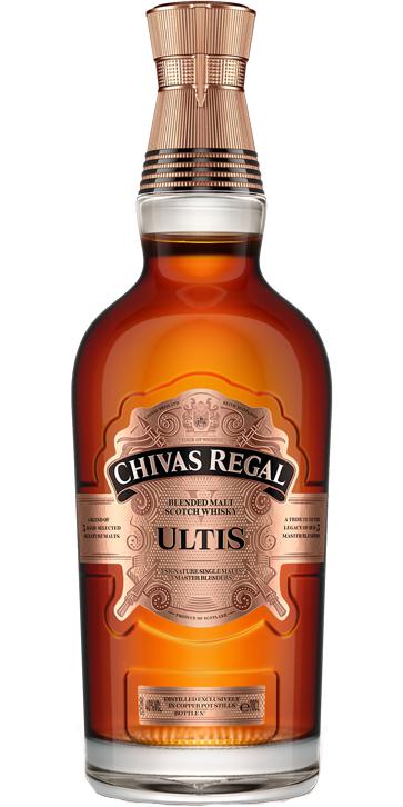 garrafa de chivas ultis o melhor blended malt whisky
